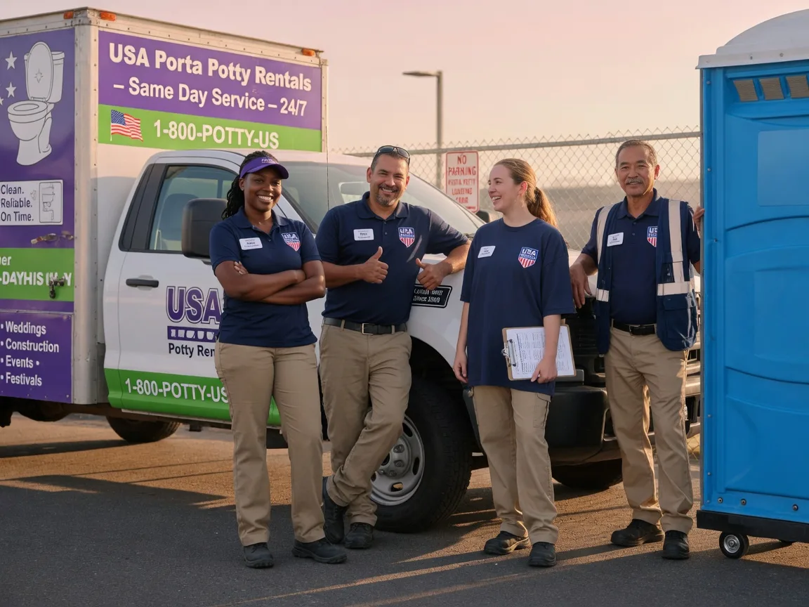 Porta Potty Rental company in Plymouth, UT